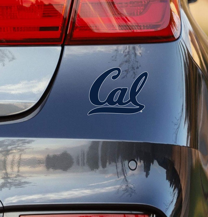 Nudge Printing Collegiate NCAA Car Decal Made from Premium Weatherproof Vinyl (University of California, Berkeley) - Image 2